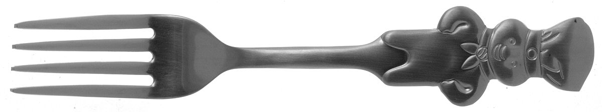 Doughboy (Stainless) Youth Fork by Oneida Silver-1