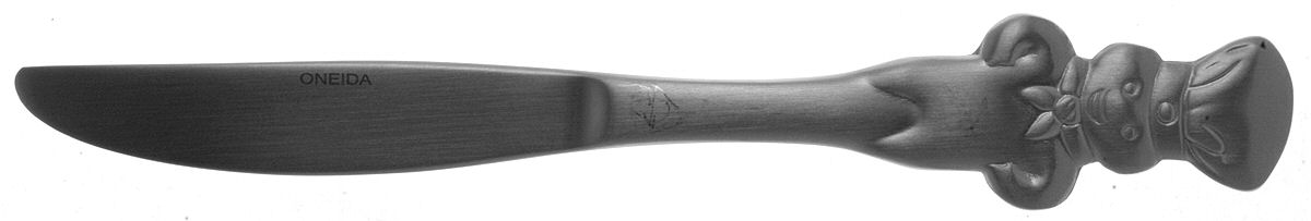 Doughboy (Stainless) Youth Knife, Solid Piece by Oneida Silver-1