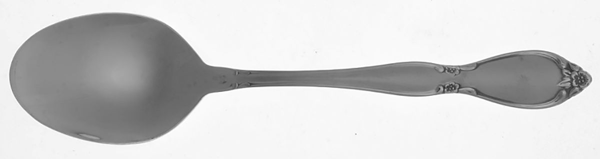 Satin Chatelaine (Stainless, Satin) Dessert/Oval Soup Spoon by Oneida Silver-1