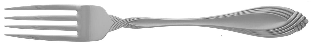 Satin Heiress (Stainless) Fork by Oneida Silver-1