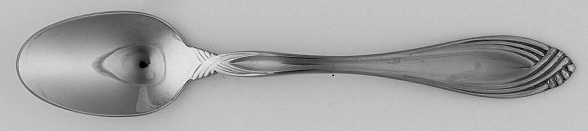 Satin Heiress (Stainless) Demitasse Spoon by Oneida Silver-1