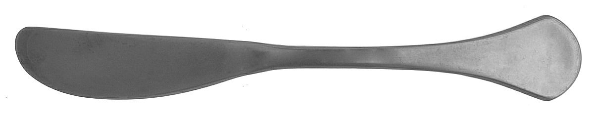 Caprice (Stainless) Flat Handle Butter Spreader by Oneida Silver-1