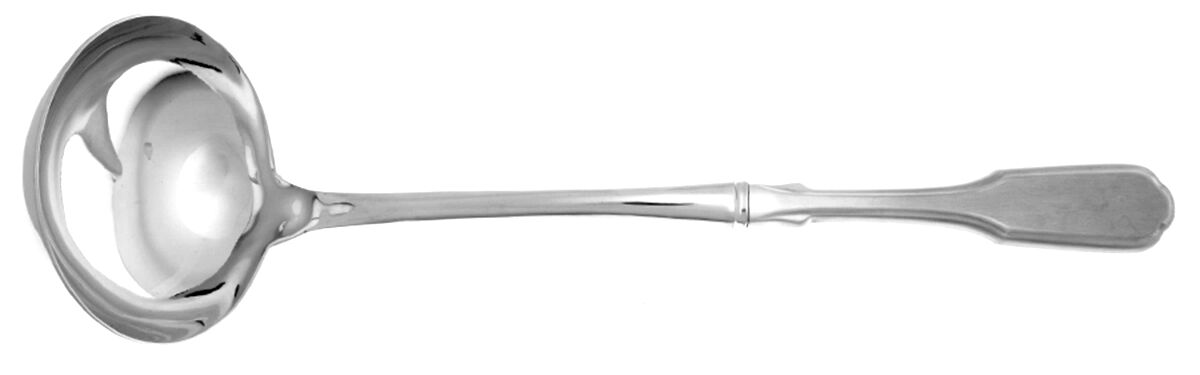 Valley Forge (Stainless) Soup Ladle with Stainless Bowl HC by Oneida Silver-1