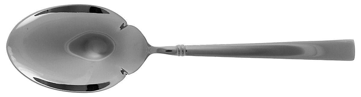 Westbrook (Stainless) Solid Smooth Casserole Spoon by Oneida Silver-1