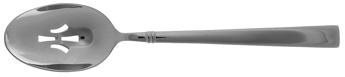 Westbrook (Stainless) Pierced Tablespoon (Serving Spoon) by Oneida Silver-1