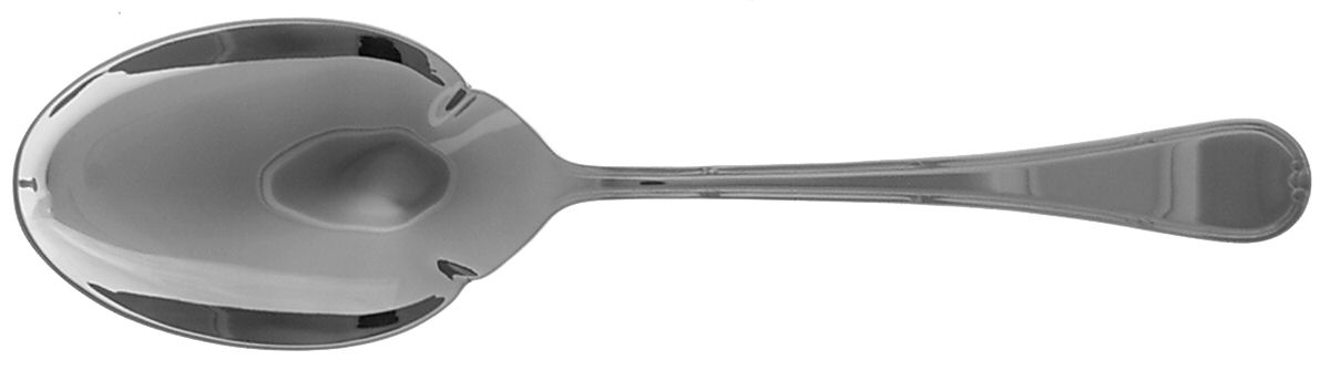 Crestwood (Stainless) Solid Smooth Casserole Spoon by Oneida Silver-1