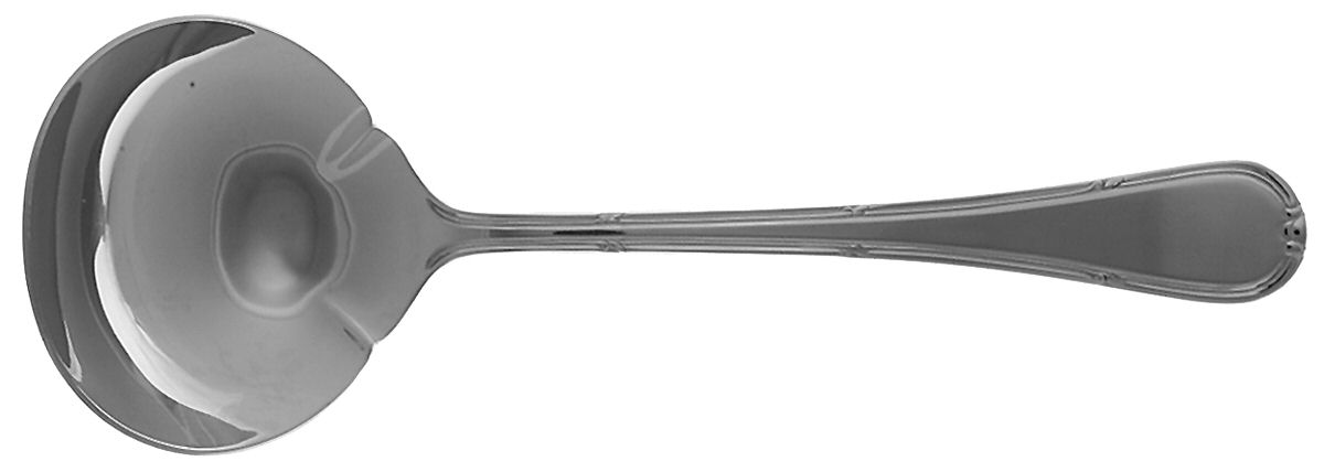 Crestwood (Stainless) Solid Gravy Ladle by Oneida Silver-1
