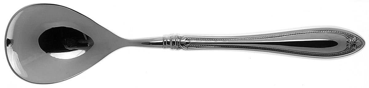 Sharona (Stainless) Sugar Spoon by Oneida Silver-1