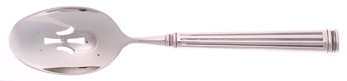 Ophelia (Stainless) Pierced Tablespoon (Serving Spoon) by Oneida Silver-1