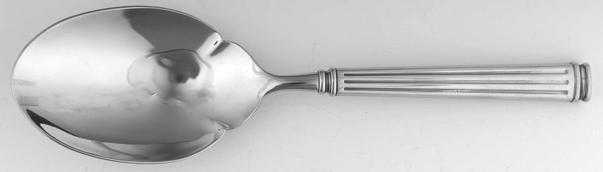 Ophelia (Stainless) Solid Smooth Casserole Spoon by Oneida Silver-1