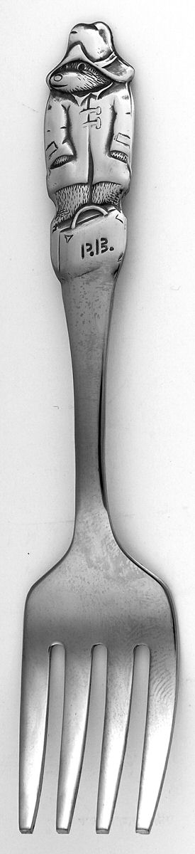 Paddington Bear (Stainless) Baby Fork by Oneida Silver-1
