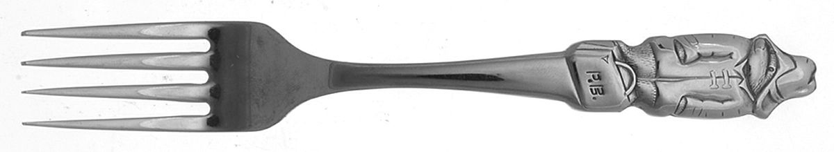 Paddington Bear (Stainless) Youth Fork by Oneida Silver-1