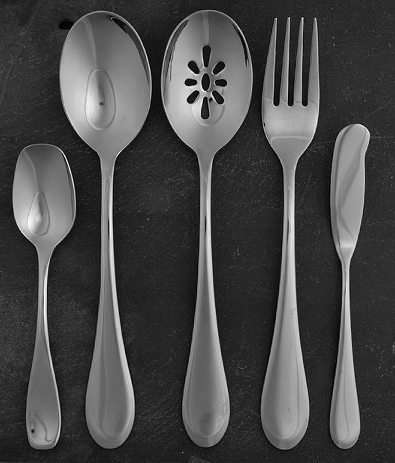 Icarus (Stainless) 5 Piece Hostess Set by Oneida Silver-1
