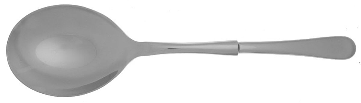 Icarus (Stainless) Casserole Spoon with Smooth Stainless Bowl HC by Oneida Silver-1