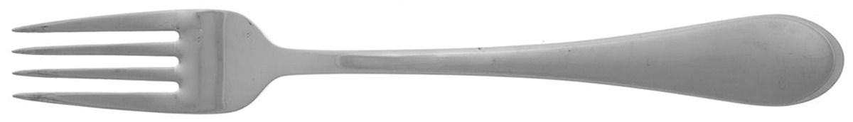 Icarus (Stainless) Medium Solid Cold Meat Serving Fork by Oneida Silver-1