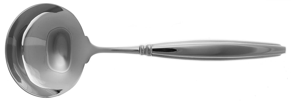 Octave (Stainless) Solid Gravy Ladle by Oneida Silver-1