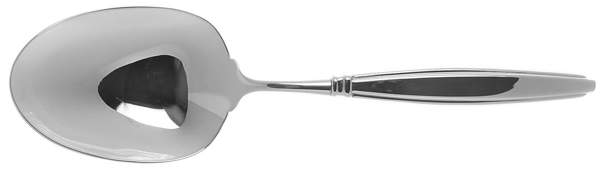 Octave (Stainless) Solid Smooth Casserole Spoon by Oneida Silver-1