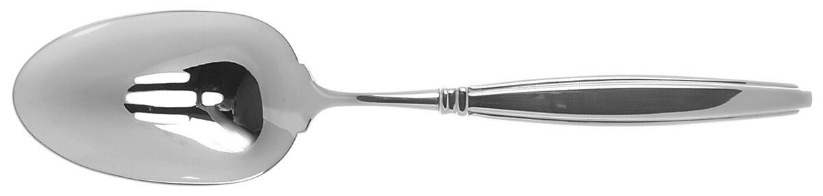 Octave (Stainless) Pierced Tablespoon (Serving Spoon) by Oneida Silver-1