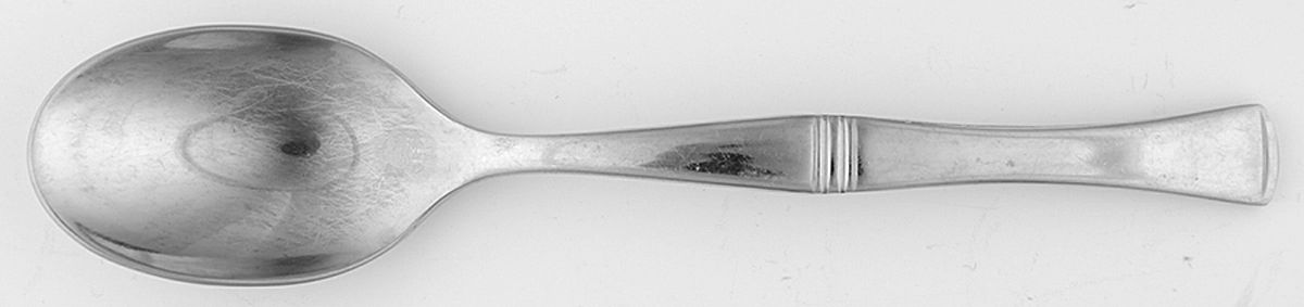 Lai (Stainless) Place/Oval Soup Spoon by Oneida Silver-1