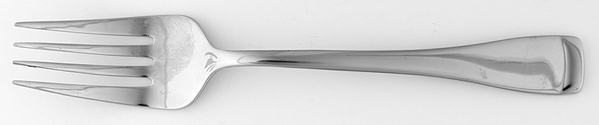 Maddox (Stainless) Medium Solid Cold Meat Serving Fork by Oneida Silver-1
