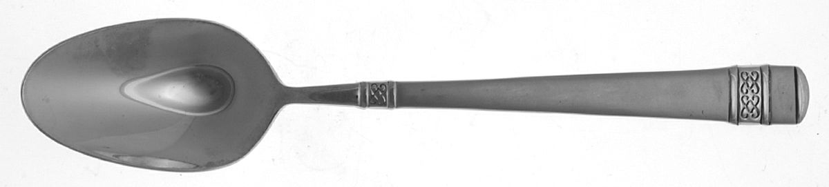 Lattice (Stainless) Place/Oval Soup Spoon by Oneida Silver-1