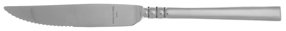Tortola (Stainless) Steak Knife Individual Hollow, Serrate HC by Oneida Silver-1