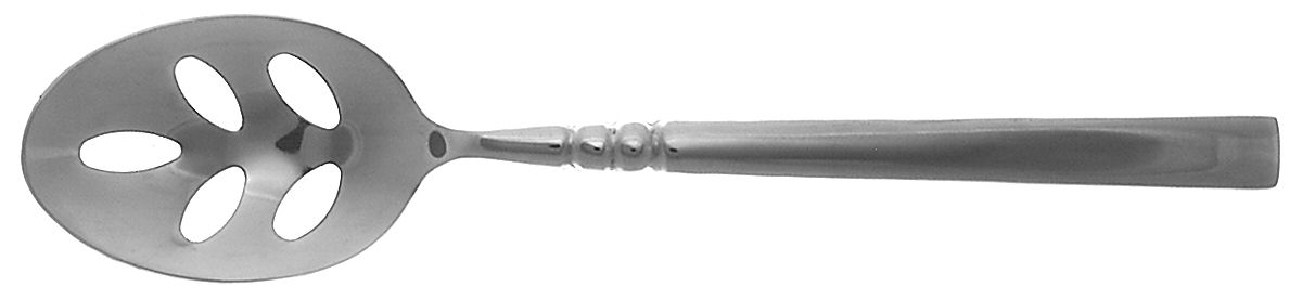 Tortola (Stainless) Pierced Tablespoon (Serving Spoon) by Oneida Silver-1
