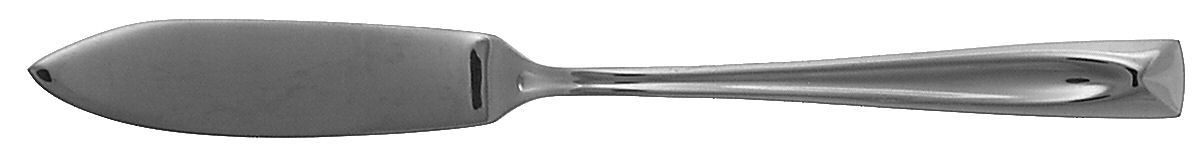 Lincoln (Stainless) Flat Handle Master Butter Knife by Oneida Silver-1