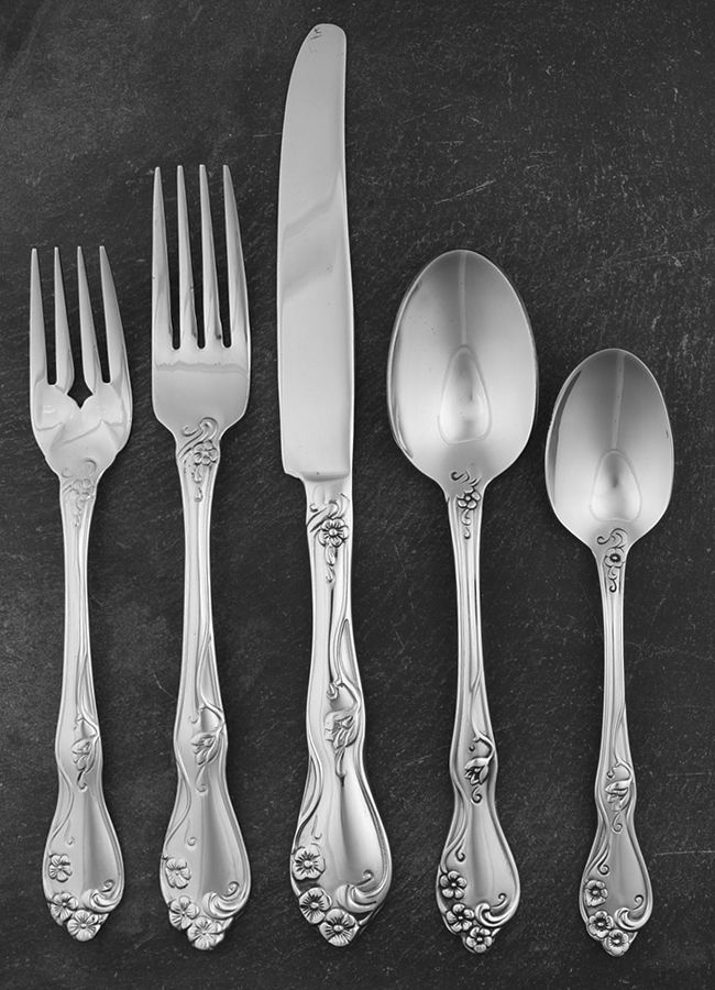 Camille (Stainless) 5 Piece Place Setting by Oneida Silver-1