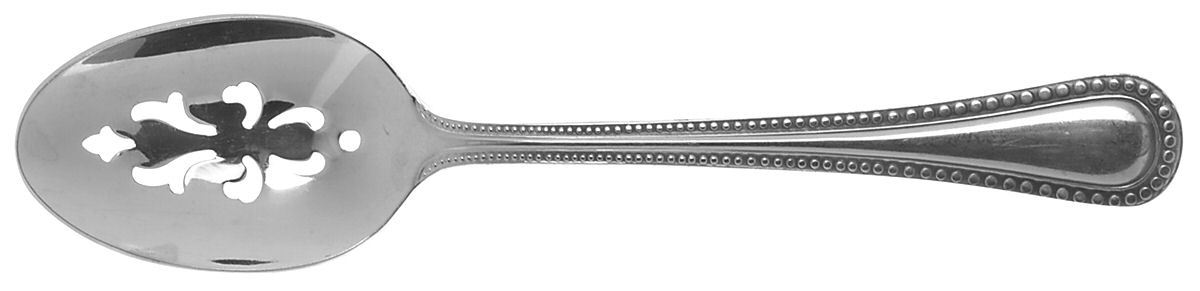 Bruschetta (Stainless) Pierced Tablespoon (Serving Spoon) by Oneida Silver-1