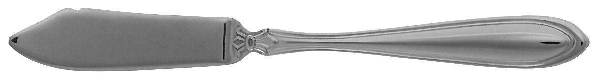 Royal Manor (Stainless) Flat Handle Master Butter Knife by Oneida Silver-1