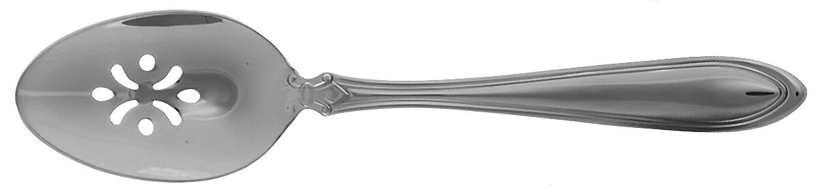 Royal Manor (Stainless) Pierced Tablespoon (Serving Spoon) by Oneida Silver-1
