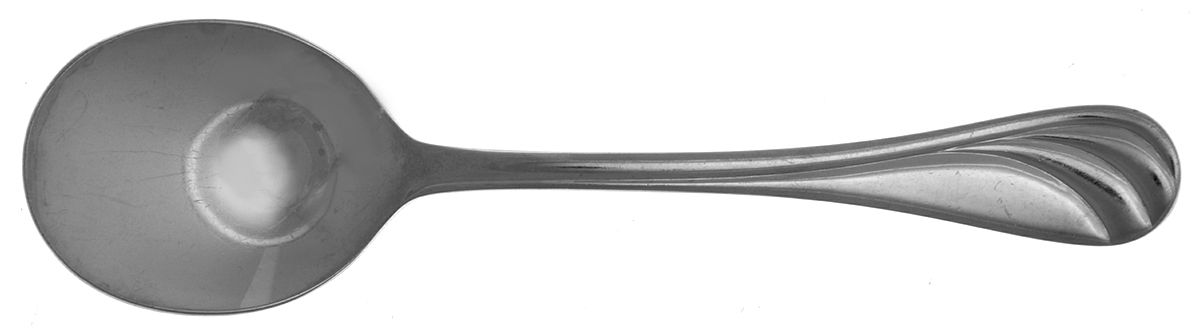 Torino (Stainless) Round Bowl Soup Spoon (Gumbo) by Oneida Silver-1