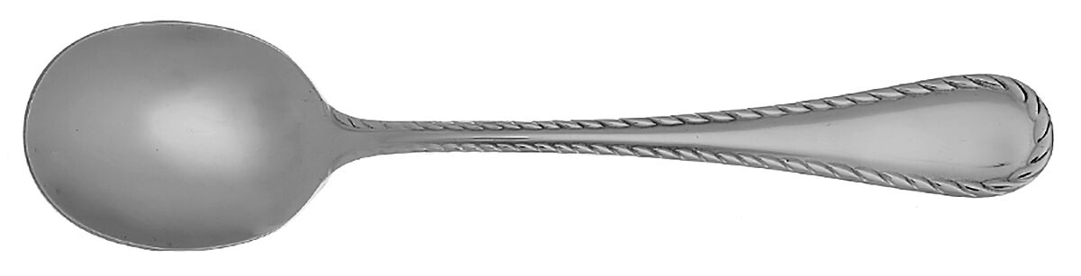 Belmont-Lyons (Stainless) Round Bowl Soup Spoon (Cream Soup) HC by Oneida Silver-1
