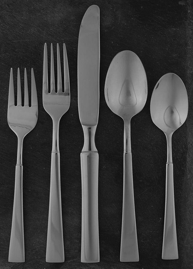 Purity (Stainless) 5 Piece Place Setting by Oneida Silver-1