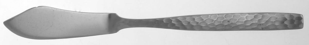 OXH122 (Stainless) Flat Handle Master Butter Knife by Oxford Hall-1