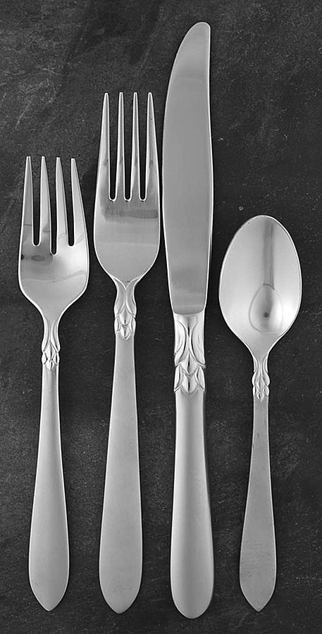 Simba (Stainless) 4 Piece Place Setting by Oneida Silver-1