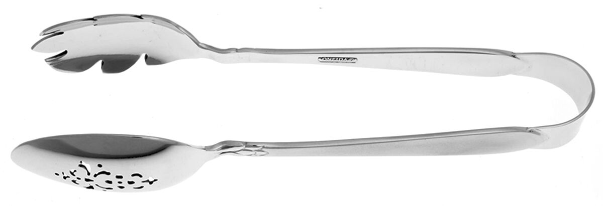 Simba (Stainless) Ice Serving Tongs Large HC by Oneida Silver-1