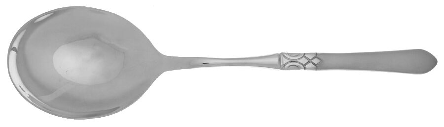 Simba (Stainless) Casserole Spoon with Smooth Stainless Bowl HC by Oneida Silver-1