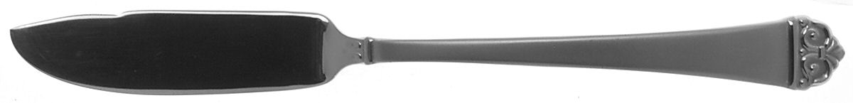 Bianco (Stainless, Frost) Flat Handle Master Butter Knife by Oneida Silver-1