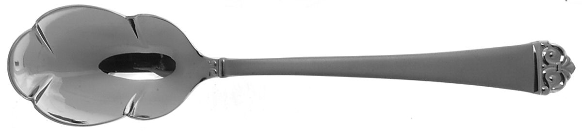 Bianco (Stainless, Frost) Sugar Shell Spoon by Oneida Silver-1