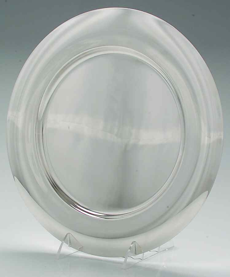 ONS7 (Sterling, Hollowware) Service Plate (Charger) by Old Newbury-1