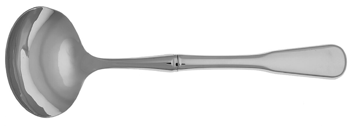 Colonial Boston-Glossy (Stainless) Gravy Ladle with No Spout Stainless Bowl HC by Oneida Silver-1