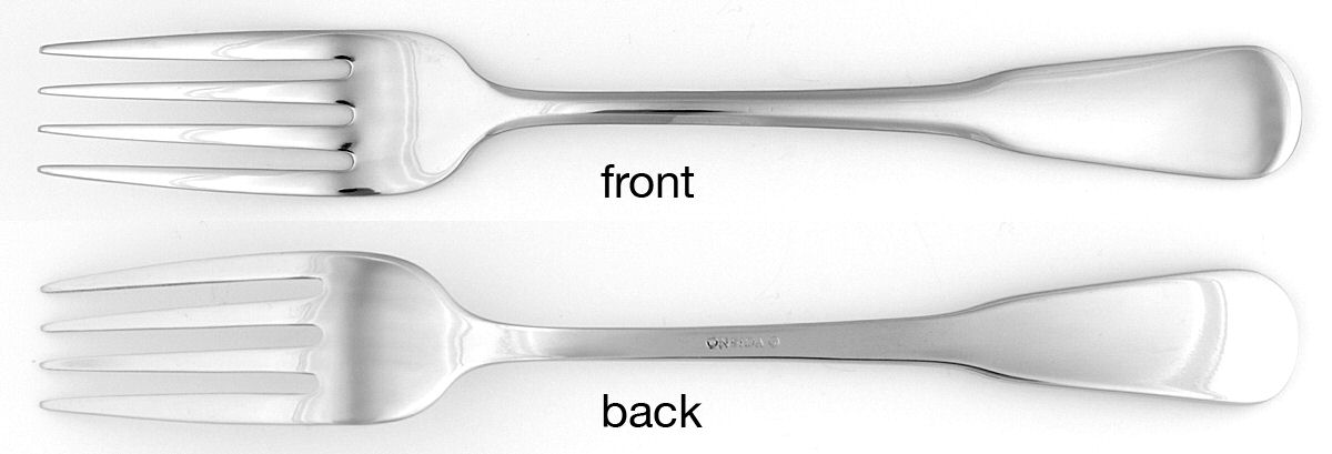 Colonial Boston-Glossy (Stainless) Fork by Oneida Silver-1