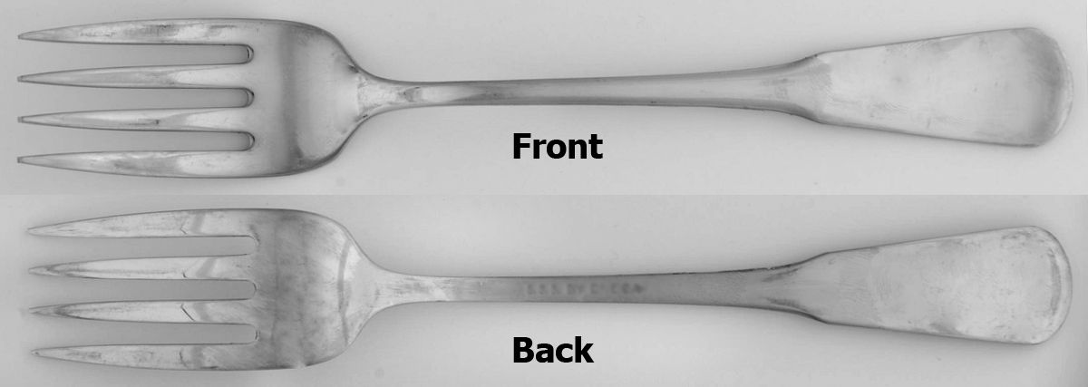 Colonial Boston-Glossy (Stainless) Individual Salad Fork by Oneida Silver-1