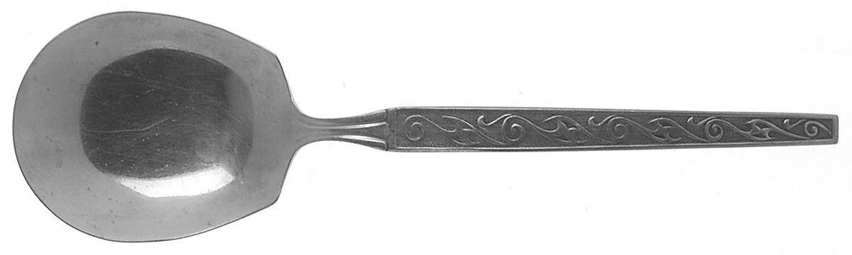 Palo Alto (Stainless) Solid Smooth Casserole Spoon by Oxford Hall-1