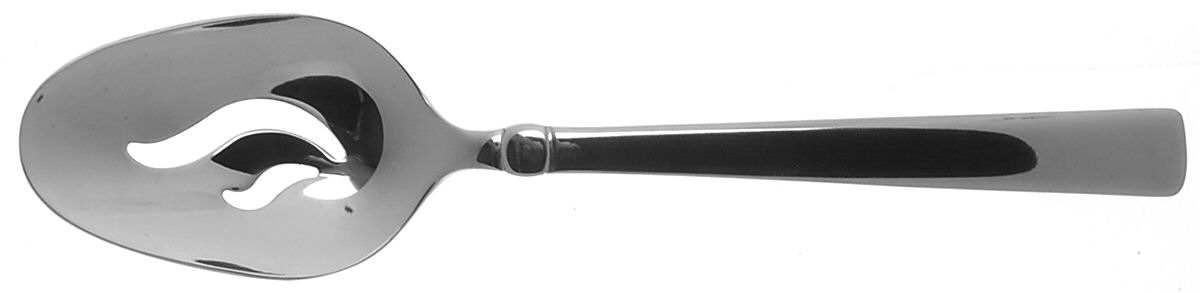 Attalia (Stainless) Pierced Tablespoon (Serving Spoon) by Oneida Silver-1