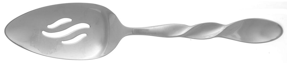 Helix (Stainless) Pierced All Stainless Pie Server by Oneida Silver-1