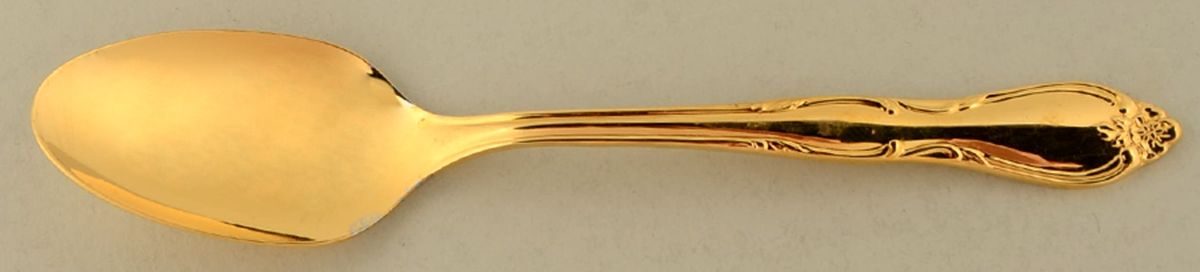 Montclair-Gold (Gold Electroplate Teaspoon by Oneida Silver-1