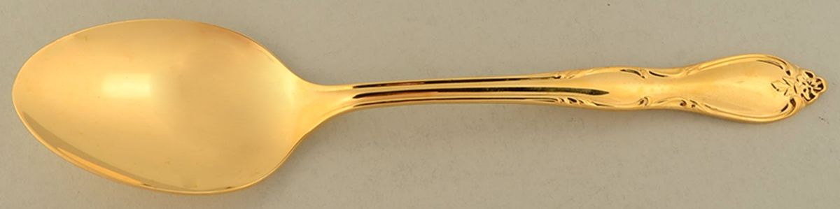 Montclair-Gold (Gold Electroplate Tablespoon (Serving Spoon) by Oneida Silver-1